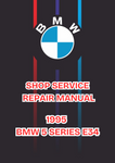 1995 BMW 5 SERIES E34 SHOP SERVICE REPAIR MANUAL - PDF 