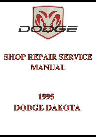 1995 DODGE DAKOTA SHOP REPAIR SERVICE MANUAL - PDF