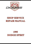 1995 DODGE SPIRIT SHOP SERVICE REPAIR MANUAL - PDF