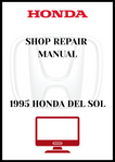 1995 HONDA DEL SOL SHOP REPAIR MANUAL - PDF 