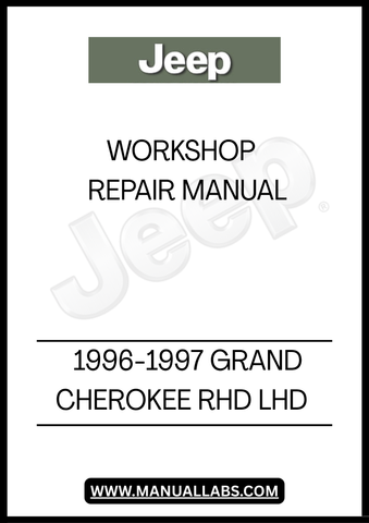 DISCOVER THE ULTIMATE RESOURCE FOR MAINTAINING YOUR 1996-1997 JEEP GRAND CHEROKEE WITH OUR COMPREHENSIVE WORKSHOP REPAIR MANUAL. DESIGNED FOR BOTH RHD AND LHD MODELS, THIS MANUAL PROVIDES DETAILED INSTRUCTIONS AND DIAGRAMS TO HELP YOU TACKLE ANY REPAIR OR MAINTENANCE TASK WITH CONFIDENCE.