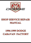 1996-1999 DODGE CARAVAN  FACTORY SHOP SERVICE REPAIR MANUAL - PDF