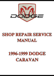 1996-1999 DODGE CARAVAN SHOP REPAIR SERVICE MANUAL - PDF