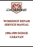 1996-1999 DODGE CARAVAN WORKSHOP REPAIR SERVICE MANUAL - PDF