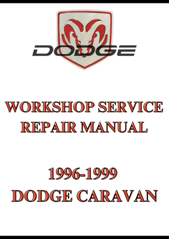 1996-1999 DODGE CARAVAN WORKSHOP SERVICE REPAIR MANUAL - PDF