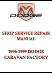 1996-1999 DODGE CARAVAN FACTORY SHOP SERVICE REPAIR MANUAL - PDF