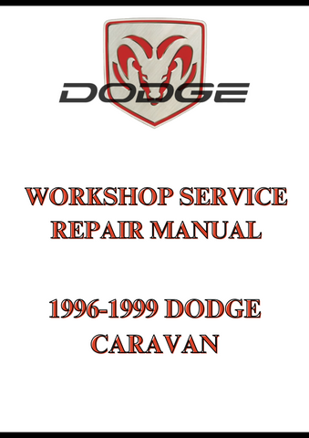 1996-1999 DODGE CARAVAN WORKSHOP SERVICE REPAIR MANUAL - PDF
