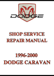 1996-2000 DODGE CARAVAN SHOP SERVICE REPAIR MANUAL - PDF 