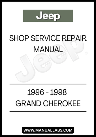 REV UP YOUR DIY SKILLS WITH THE 1996 - 1998 JEEP GRAND CHEROKEE SHOP SERVICE REPAIR MANUAL. THIS COMPREHENSIVE GUIDE IS DESIGNED SPECIFICALLY FOR JEEP ENTHUSIASTS AND MECHANICS, PROVIDING DETAILED INSTRUCTIONS AND INSIGHTS TO KEEP YOUR VEHICLE RUNNING SMOOTHLY. WITH STEP-BY-STEP PROCEDURES, YOU'LL HAVE THE CONFIDENCE TO TACKLE EVERYTHING FROM ROUTINE MAINTENANCE TO COMPLEX REPAIRS.