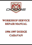 1996 1997 DODGE CARAVAN WORKSHOP SERVICE REPAIR MANUAL - PDF