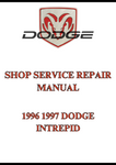 1996 1997 DODGE INTREPID SHOP SERVICE REPAIR MANUAL - PDF