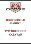 1996 2000 DODGE CARAVAN SHOP SERVICE MANUAL - PDF