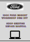 1996 FORD ESCORT WORKSHOP OEM DIY SHOP SERVICE REPAIR MANUAL - PDF