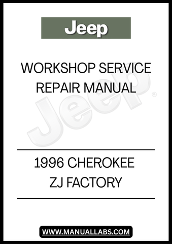 REVITALIZE YOUR 1996 JEEP CHEROKEE ZJ WITH THE ULTIMATE FACTORY WORKSHOP SERVICE REPAIR MANUAL. THIS COMPREHENSIVE GUIDE IS DESIGNED SPECIFICALLY FOR YOUR VEHICLE, PROVIDING DETAILED INSTRUCTIONS AND DIAGRAMS TO HELP YOU TACKLE ANY REPAIR OR MAINTENANCE TASK WITH CONFIDENCE. WHETHER YOU'RE A SEASONED MECHANIC OR A DIY ENTHUSIAST, THIS MANUAL IS AN ESSENTIAL TOOL FOR KEEPING YOUR JEEP IN PEAK CONDITION.