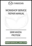 1996 MAZDA PROTEGE WORKSHOP SERVICE REPAIR MANUAL - PDF