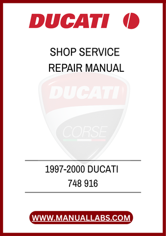 DON'T LET MECHANICAL ISSUES HOLD YOU BACK FROM ENJOYING YOUR RIDE. DOWNLOAD THE 1997-2000 DUCATI 748 916 SHOP SERVICE REPAIR MANUAL TODAY AND EQUIP YOURSELF WITH THE TOOLS
