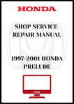 1997-2001 HONDA PRELUDE SHOP SERVICE REPAIR MANUAL - PDF