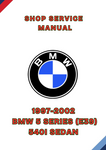 1997-2002 BMW 5 SERIES (E39) 540I SEDAN SHOP SERVICE MANUAL - PDF