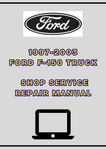 1997-2003 FORD F-150 TRUCK SHOP SERVICE REPAIR MANUAL - PDF