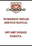 1997-2007 DODGE DAKOTA WORKSHOP REPAIR SERVICE MANUAL - PDF