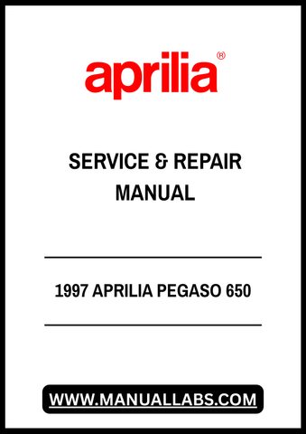 Unlock the full potential of your 1997 Aprilia Pegaso 650 with our comprehensive Service & Repair Manual in PDF format. This essential guide is designed for both seasoned mechanics and enthusiastic DIYers, providing detailed instructions and insights to keep your motorcycle running smoothly.