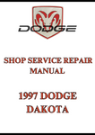  1997 DODGE DAKOTA SHOP SERVICE REPAIR MANUAL - PDF