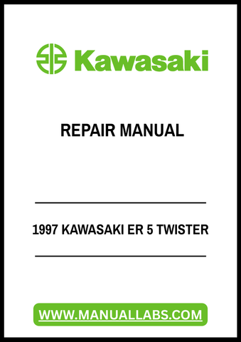 Unlock the full potential of your 1997 Kawasaki ER 5 Twister with our comprehensive Repair Manual in PDF format. This essential guide is designed for both novice and experienced mechanics, providing detailed instructions and illustrations to help you tackle any repair or maintenance task with confidence.