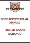 1998-1999 DODGE DURANGO SHOP SERVICE REPAIR MANUAL - PDF