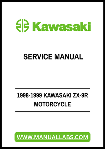 Unlock the full potential of your 1998-1999 Kawasaki ZX-9R with our comprehensive Motorcycle Service Manual in PDF format. This essential guide is designed to provide you with detailed instructions, diagrams, and specifications to keep your bike running smoothly and efficiently. Whether you're a seasoned mechanic or a DIY enthusiast, this manual is your go-to resource for maintenance and repairs.