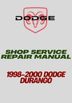 1998-2000 DODGE DURANGO SHOP SERVICE REPAIR MANUAL - PDF