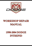 1998-2004 DODGE INTREPID WORKSHOP REPAIR MANUAL - PDF