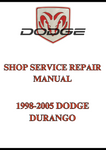1998-2005 DODGE DURANGO SHOP SERVICE REPAIR MANUAL - PDF