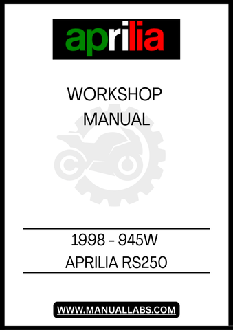 UNLOCK THE FULL POTENTIAL OF YOUR 1998 APRILIA RS250 WITH OUR COMPREHENSIVE WORKSHOP MANUAL IN PDF FORMAT. THIS ESSENTIAL GUIDE IS DESIGNED FOR BOTH SEASONED MECHANICS AND ENTHUSIASTIC DIYERS, PROVIDING DETAILED INSTRUCTIONS AND INSIGHTS TO KEEP YOUR MOTORCYCLE IN PEAK CONDITION.