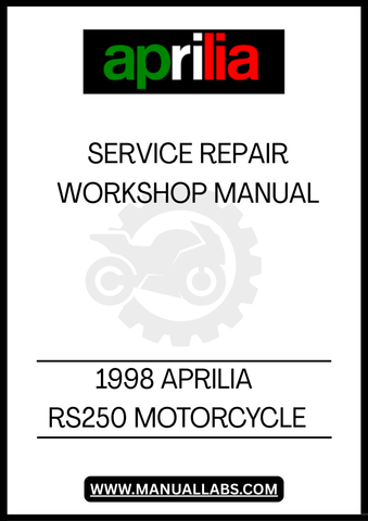 DON'T LET A LACK OF KNOWLEDGE HOLD YOU BACK FROM ENJOYING YOUR RIDE. INVEST IN THE 1998 APRILIA RS250 MOTORCYCLE SERVICE & REPAIR MANUAL TODAY AND EMPOWER YOURSELF TO TAKE CONTROL OF YOUR MOTORCYCLE'S CARE. WITH THIS INVALUABLE RESOURCE, YOU'LL NOT ONLY SAVE TIME AND MONEY ON REPAIRS BUT ALSO ENHANCE YOUR RIDING EXPERIENCE BY ENSURING YOUR BIKE IS ALWAYS IN TOP CONDITION.