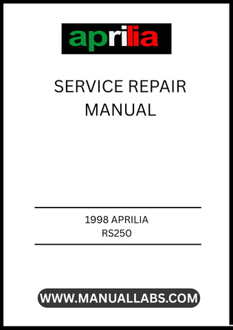 UNLOCK THE FULL POTENTIAL OF YOUR 1998 APRILIA RS250 WITH OUR COMPREHENSIVE SERVICE REPAIR MANUAL IN PDF FORMAT. THIS ESSENTIAL GUIDE IS DESIGNED FOR BOTH SEASONED MECHANICS AND ENTHUSIASTIC DIYERS, PROVIDING DETAILED INSTRUCTIONS AND DIAGRAMS TO ENSURE YOUR MOTORCYCLE RUNS AT ITS BEST.