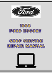1998 FORD ESCORT SHOP SERVICE REPAIR MANUAL - PDF