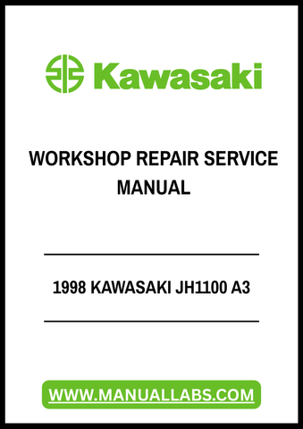 Unlock the full potential of your 1998 Kawasaki JH1100 A3 with our comprehensive Workshop Repair Service Manual in PDF format. This essential guide is designed for both seasoned mechanics and DIY enthusiasts, providing detailed instructions and diagrams to help you tackle any repair or maintenance task with confidence.
