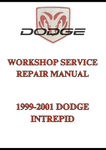 1999-2001 DODGE INTREPID WORKSHOP SERVICE REPAIR MANUAL - PDF