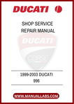 DON'T LET MECHANICAL ISSUES HOLD YOU BACK. INVEST IN THE 1999-2003 DUCATI 996 SHOP SERVICE REPAIR MANUAL TODAY AND ENSURE YOUR BIKE REMAINS IN PEAK CONDITION FOR YEARS TO