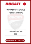 DON'T LET A MINOR ISSUE TURN INTO A MAJOR SETBACK. EQUIP YOURSELF WITH THE ULTIMATE RESOURCE FOR YOUR DUCATI 996 AND EXPERIENCE THE SATISFACTION OF MAINTAINING YOUR 