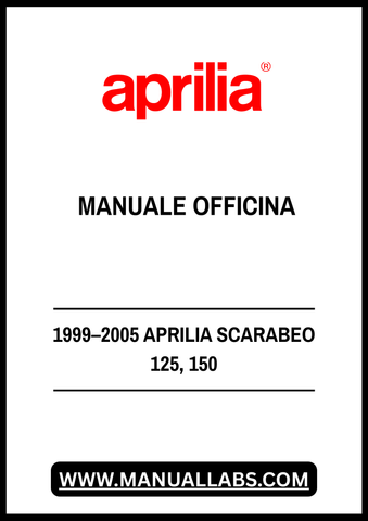Unlock the full potential of your 1999–2005 Aprilia Scarabeo 125 and 150 with our comprehensive workshop manual in PDF format. This essential guide is designed to provide you with detailed insights and step-by-step instructions for maintenance, repairs, and troubleshooting, ensuring your scooter runs smoothly and efficiently.