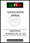 DON'T LET MECHANICAL ISSUES SLOW YOU DOWN. INVEST IN THE 1999 APRILIA LEONARDO SERVICE REPAIR MANUAL TODAY AND GAIN ACCESS TO THE KNOWLEDGE THAT WILL HELP YOU SAVE TIME AND MONEY ON REPAIRS. DOWNLOAD YOUR PDF FILE NOW AND TAKE THE FIRST STEP TOWARDS A WELL-MAINTAINED RIDE!
