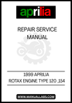 DON'T LET ENGINE ISSUES HOLD YOU BACK. INVEST IN THE 1999 APRILIA ROTAX ENGINE TYPE 120,154 REPAIR SERVICE MANUAL TODAY AND TAKE CONTROL OF YOUR BIKE'S PERFORMANCE. WITH THIS INVALUABLE RESOURCE AT YOUR FINGERTIPS, YOU'LL BE READY TO HIT THE ROAD WITH PEACE OF MIND, KNOWING YOU HAVE THE TOOLS TO MAINTAIN YOUR RIDE.