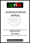  DON'T LET MECHANICAL ISSUE HOLD YOU BACK. INVEST IN THE 1999 APRILIA RSV MILLE WORKSHOP REPAIR MANUAL TODAY AND GAIN THE KNOWLEDGE YOU NEED TO KEEP YOUR BIKE RUNNING SMOOTHLY. DOWNLOAD YOUR PDF FILE NOW AND TAKE THE FIRST STEP TOWARDS BECOMING YOUR OWN MOTORCYCLE EXPERT!