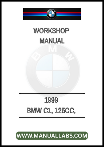 DISCOVER THE ULTIMATE RESOURCE FOR YOUR 1999 BMW C1 WITH OUR COMPREHENSIVE WORKSHOP MANUAL IN PDF FORMAT. THIS ESSENTIAL GUIDE IS DESIGNED TO PROVIDE YOU WITH DETAILED INSIGHTS INTO THE MAINTENANCE AND REPAIR OF YOUR 125CC SCOOTER, ENSURING YOU KEEP IT RUNNING SMOOTHLY AND EFFICIENTLY.

INSIDE THIS MANUAL, YOU'LL FIND STEP-BY-STEP INSTRUCTIONS, DIAGRAMS, AND TROUBLESHOOTING TIPS THAT MAKE IT EASY FOR BOTH NOVICE AND EXPERIENCED MECHANICS TO TACKLE ANY ISSUE. WHETHER YOU'RE PERFORMING ROUTINE MAINTENANCE OR 