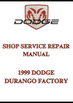 1999 DODGE DURANGO FACTORY SHOP SERVICE REPAIR MANUAL - PDF