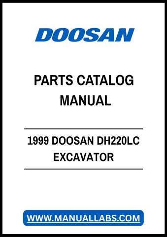 Unlock the full potential of your 1999 Doosan DH220LC Excavator with our comprehensive Parts Catalog Manual in PDF format. This essential resource provides detailed diagrams and specifications, ensuring you can easily identify and source the right parts for maintenance and repairs. With user-friendly navigation and high-quality visuals, this manual is designed to save you time and enhance your operational efficiency. Don't let downtime slow you down—invest in this indispensable tool for your excavator today
