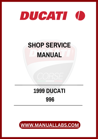 DON’T MISS OUT ON THE OPPORTUNITY TO ENHANCE YOUR OWNERSHIP EXPERIENCE. DOWNLOAD THE 1999 DUCATI 996 SHOP SERVICE MANUAL TODAY AND EQUIP YOURSELF WITH THE TOOLS