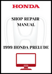 1999 HONDA PRELUDE SHOP REPAIR MANUAL - PDF 