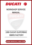 
DON'T MISS OUT ON THE OPPORTUNITY TO ENHANCE YOUR OWNERSHIP EXPERIENCE. DOWNLOAD THE 1999 DUCATI SUPERBIKE 996RS FACTORY WORKSHOP SERVICE MANUAL TODAY AND GAIN THE